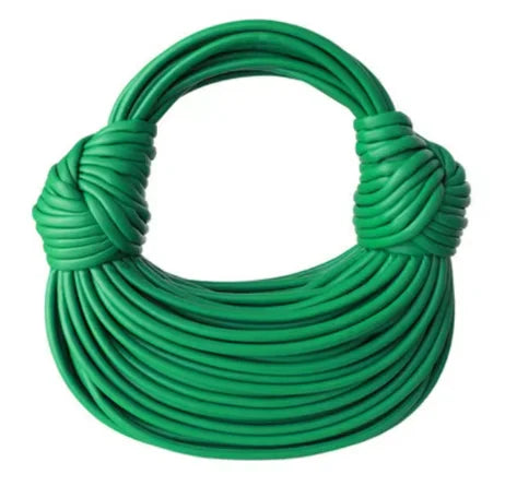 Handbags for Women 2025 New Gold Luxury Designer Brand Handwoven Noodle Bags Rope Knotted Pulled Hobo Silver Evening Clutch Chic