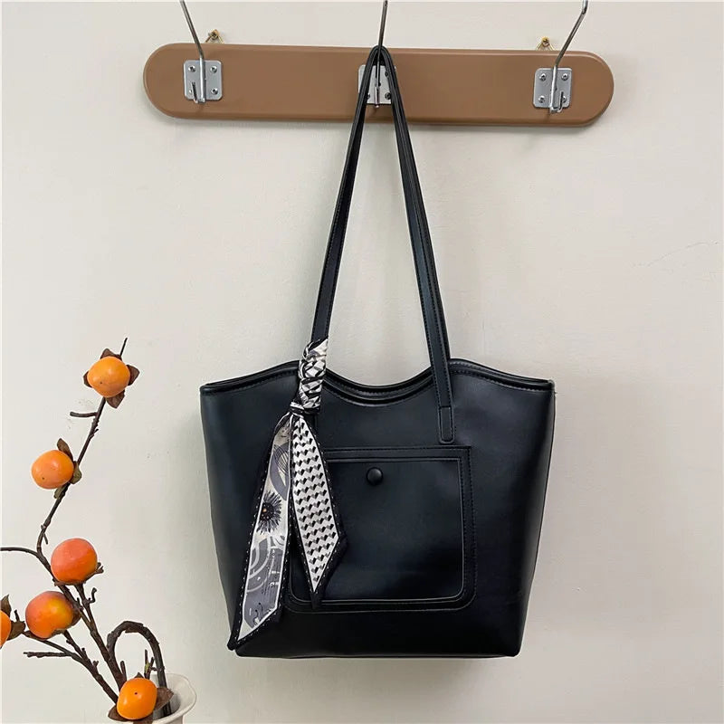 Women's Tote Bags 2025 New Retro Casual Commuting Large-capacity Shoulder Bags for Women, High-end Handbags